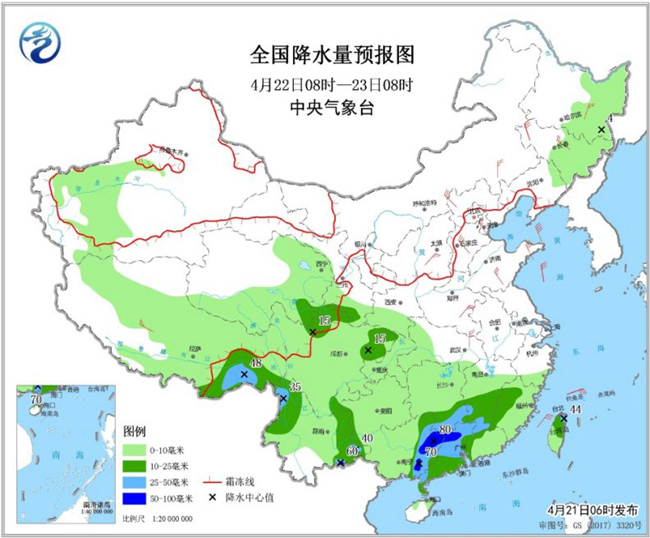 东北遭遇暴雪低温“双连击”江南华南暴雨天天“浇”